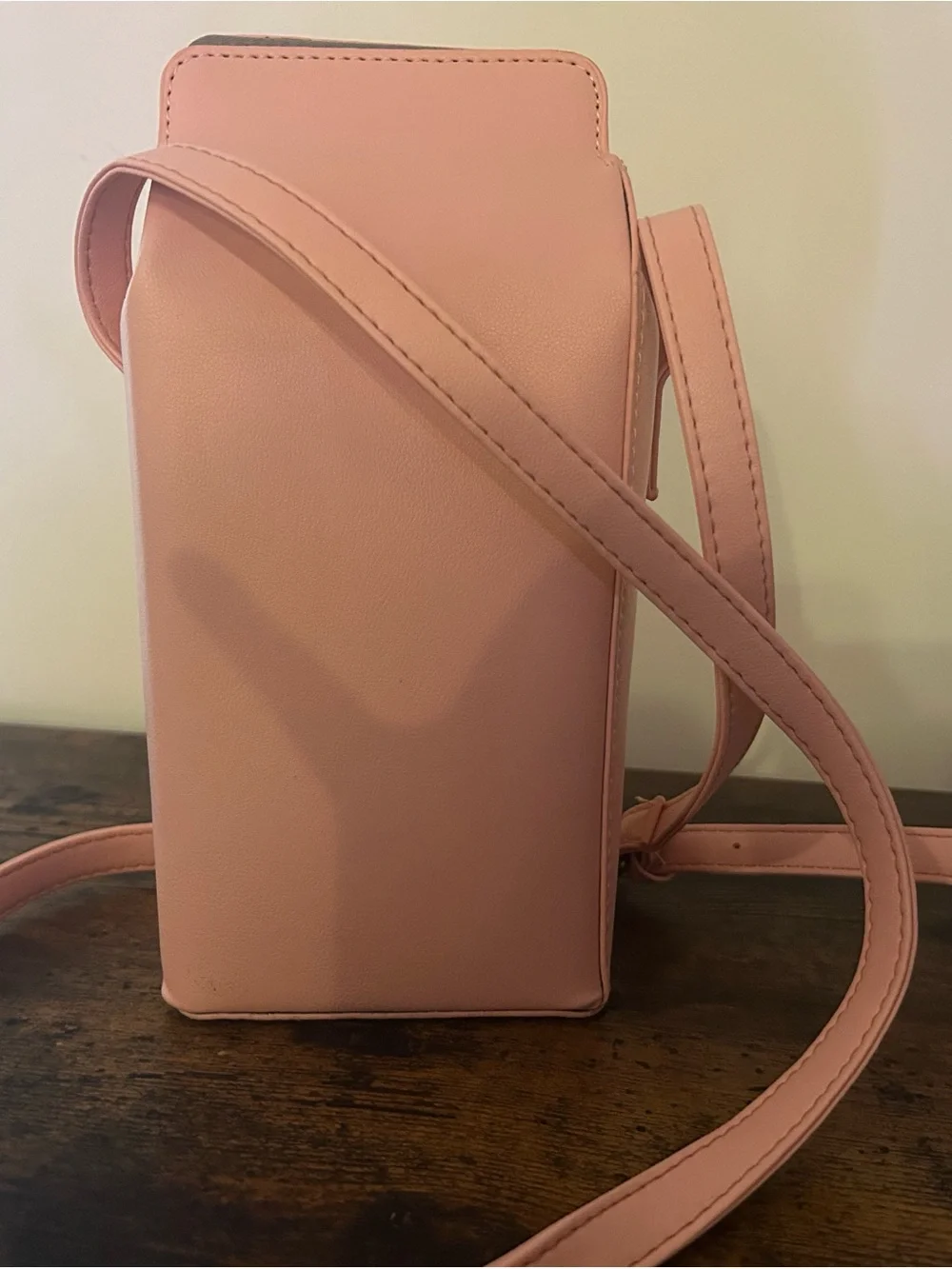 Strawberry Milk Crossbody Bag - Pink